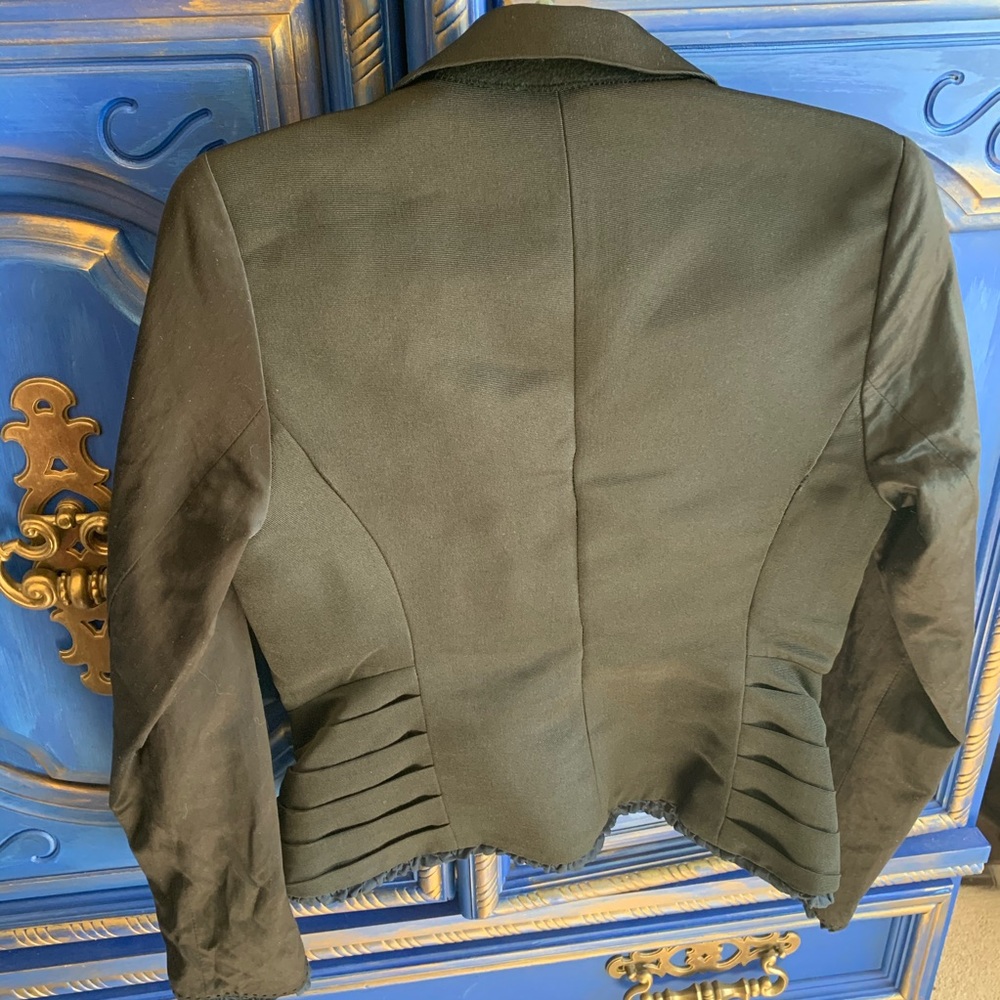 Zac Posen Target Black Blazer Suit Jacket Small - Picture 3 of 3
